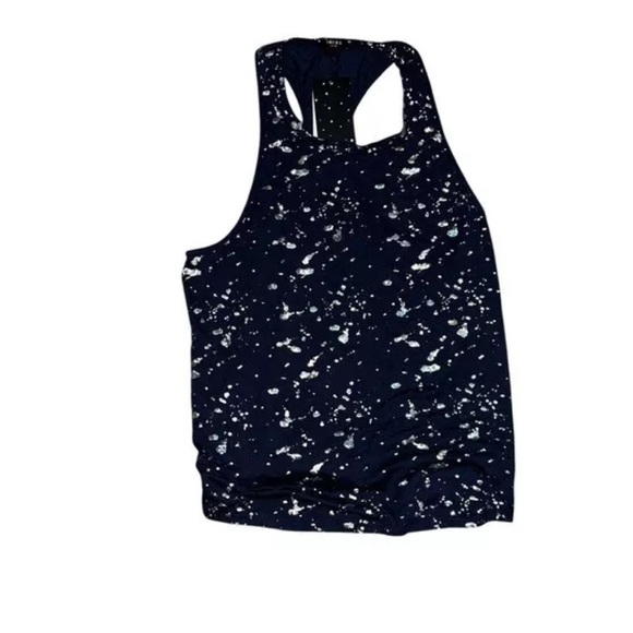 Terez shirt size large Active/ Athleisure Scoop Neck Sleeveless Black - Picture 1 of 7